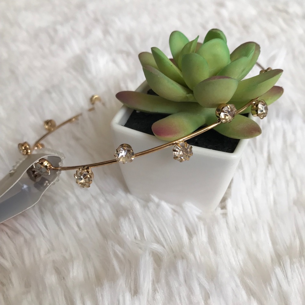 Natasha🌟Gold Crystals Headband🌟New